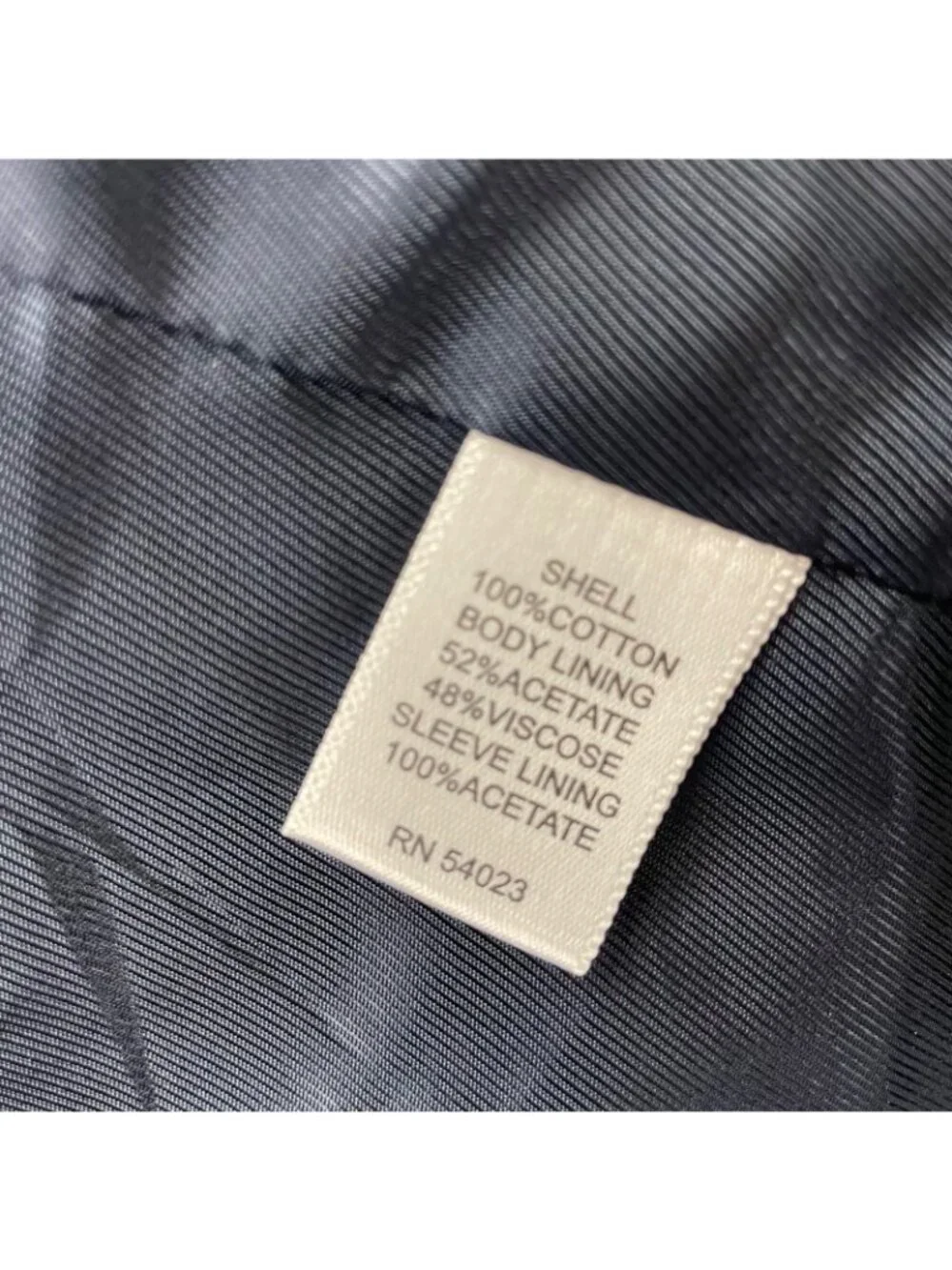 Banana Republic Men’s 100% Cotton Corduroy 2-Button Blazer Navy Blue • 42R